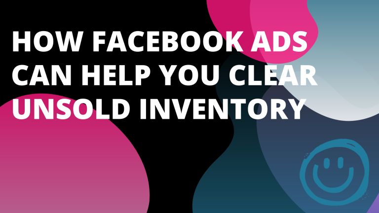 Facebook Ads for unsold inventory